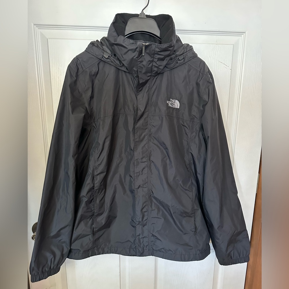 North Face Men Windbreaker Large Black